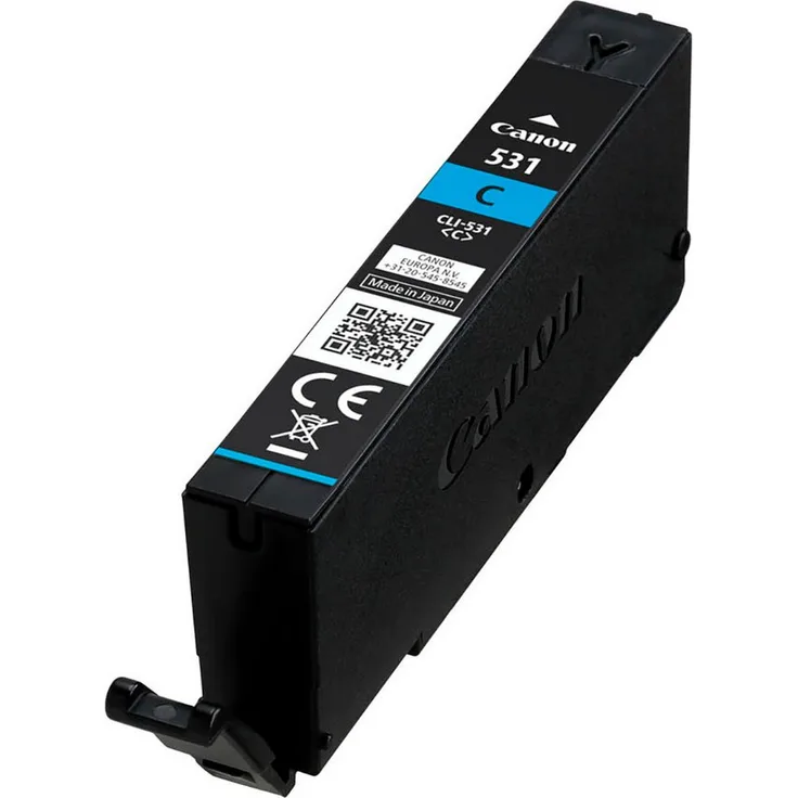 Canon CLI-531C Tintenpatrone, Original-Verbrauchsmaterial, cyan, 8,2 ml, 515 Seiten ISO
