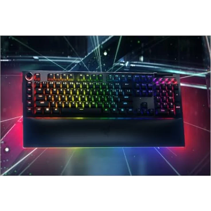 RAZER BlackWidow V4 Pro PC-Tastatur, Einzeltastenbeleuchtung und faszinierende Unterbodenbeleuchtung, schwarz – Bild 5