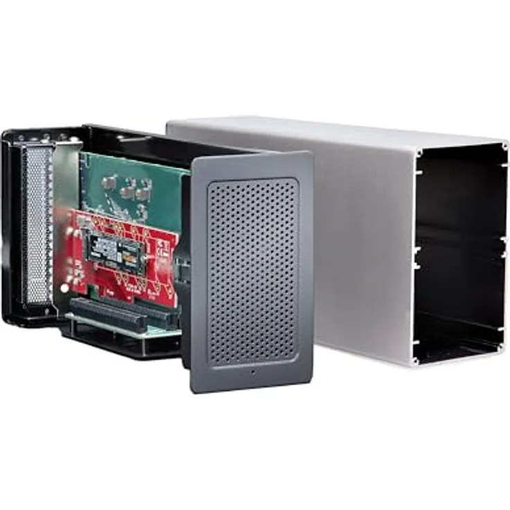 StarTech.com Thunderbolt 3 PCIe Erweiterungsgehäuse, Externes Gehäuse mit zwei PCI Express Steckplätzen, PCIe Box für Laptops/Desktops/All-In-Ones, 8K/4K Ausgang über TB3/DP 1.4 (2TBT3-PCIE-ENCLOSURE) – Bild 5