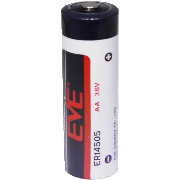 EVE ER14505, Lithium-Thionylchlorid AA Rundzelle, 3,6V 2700mAh, -55°C bis +85°C, nicht wiederaufladbar