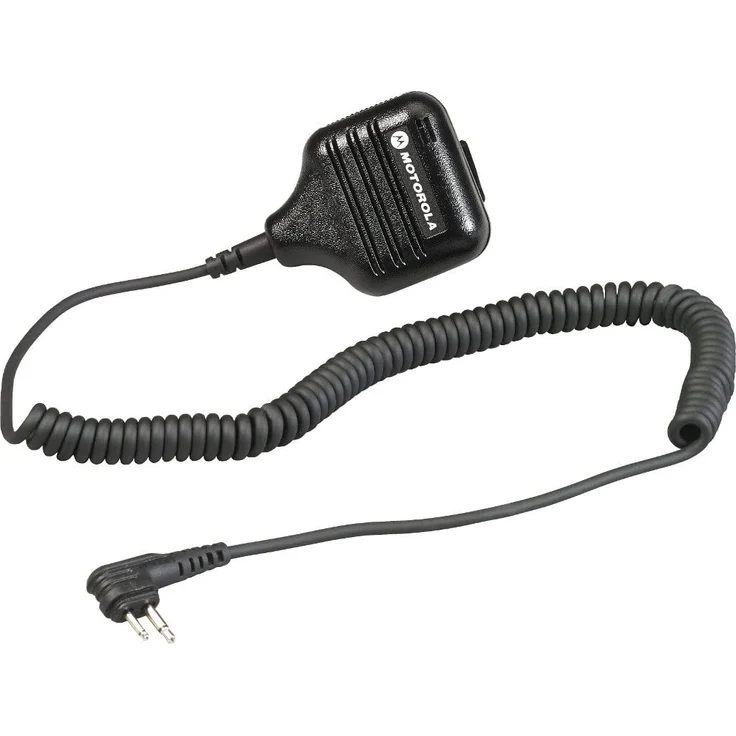 Motorola RLN4941A Lautsprechermikrophon mit Coiled Cord und Clip, ideal für Funkgeräte