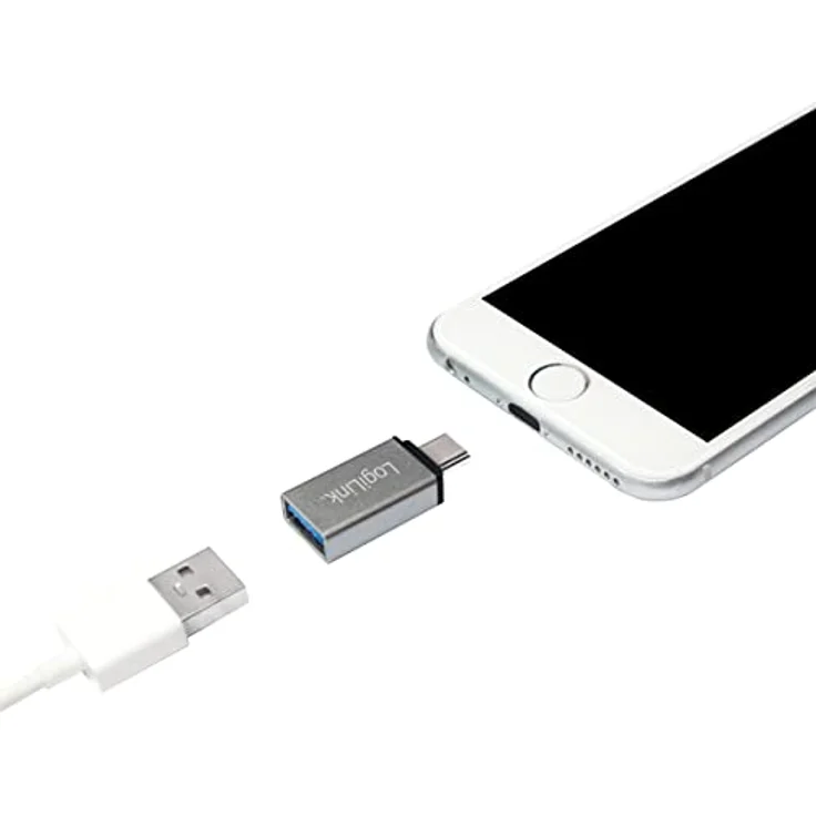 LogiLink AU0042 USB-C Adapter auf USB 3.0 Buchse Silber – Bild 5