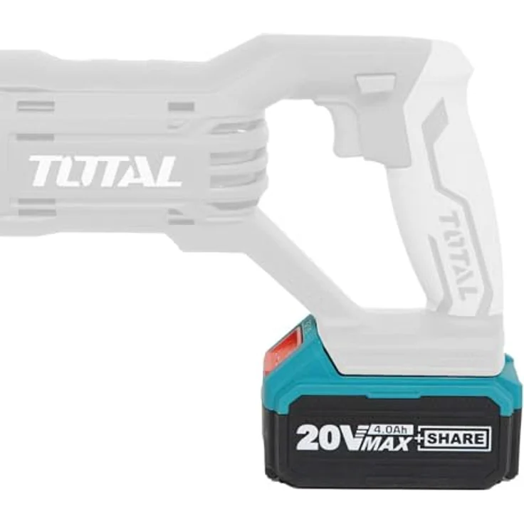 Total TFBLI2002E Akku 20V, Li-Ion, 4000mAh mit LED-Akkustandsanzeige – Bild 5
