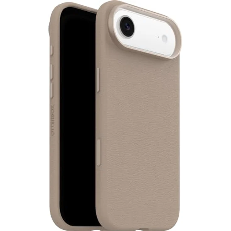 OtterBox Symmetry Series Cactus Leather MagSafe Hülle für iPhone Air, stoßfest, sturzsicher, dünne Schutzhülle, Grau, 3X Militärstandard getestet – Bild 1