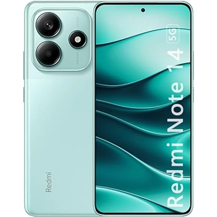 Xiaomi Redmi Note 14 5G 256GB/8GB RAM Dual-SIM colar-green, Smartphone mit 16,9 cm OLED-Display und 50-Megapixel-Kamera – Bild 1