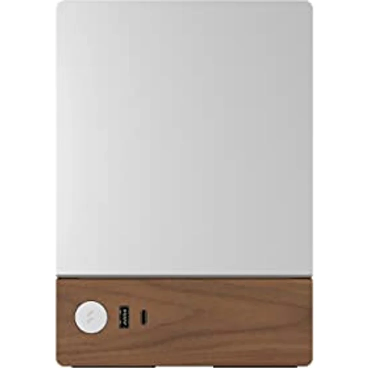 Fractal Design Terra Silver - Wood Walnut Front Panel - Small Form Factor - mITX Gaming case – PCIe 4.0 Riser Cable – USB Type-C - Anodized Aluminum Panels – Bild 2