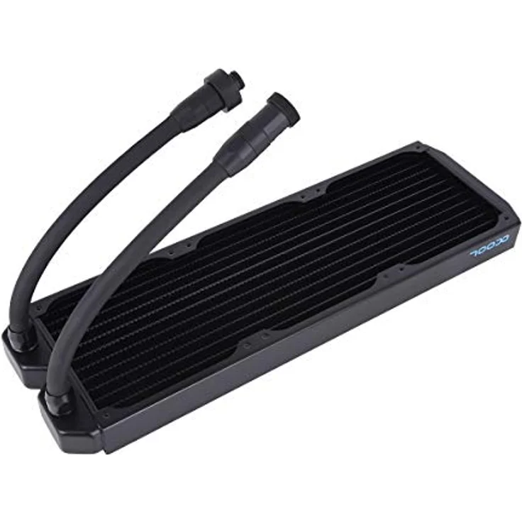 Alphacool NexXxos ST30, 360 mm Full Copper Radiator für Wasserkühlung, schwarz, hohe Kühlleistung mit 16 Fin pro Zoll – Bild 1