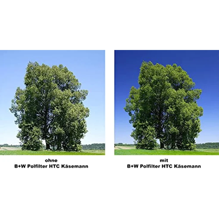 B+W Zirkularer Polarisationsfilter Käsemann High Transmission MRC Nano Master 43mm (16x vergütet, Slim, Premium), 1101624, Black – Bild 5