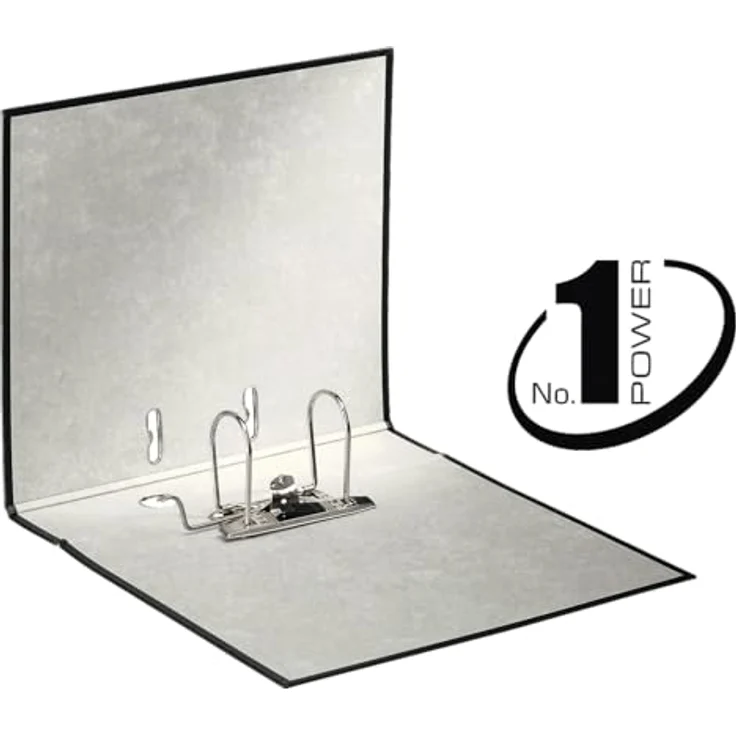bene Aktenordner bene No.1 Power Ordner weiß Kunststoff 8,0 cm DIN A4, schmutz- und feuchtigkeitsabweisend – Bild 6