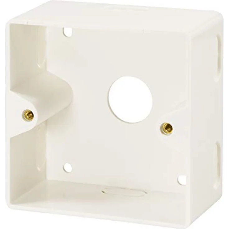LogiLink Professional NP0221 Aufputzgehäuse (Aufputzrahmen) für Unterputzdosen, Macht aus Unterputzdosen Eine Aufputzversion – Bild 4