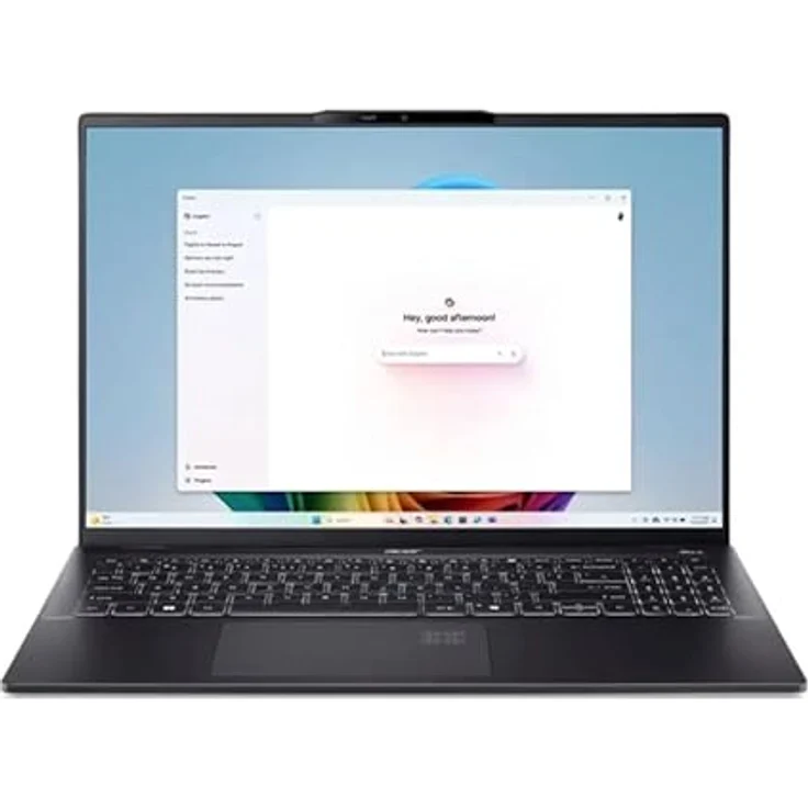 Acer Swift 16 AI (SF16-51-5364) 16" WQXGA+ OLED 120Hz / Intel® Core™ Ultra 5 Prozessor 226V / 16 GB LPDDR5X / 512 GB SSD/Intel® Arc™ Grafik 130V / Windows 11 Home (64 Bit) / Ice Black Laptop