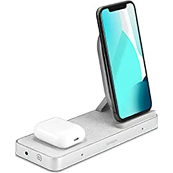 Kensington K59090WW StudioCaddy mit drahtlosem Qi-Ladegerät für Apple-Geräte, kabelloses Ladegerät für Smartphone/iPad/MacBook/Watch und MacBook-Ständer – Bild 5