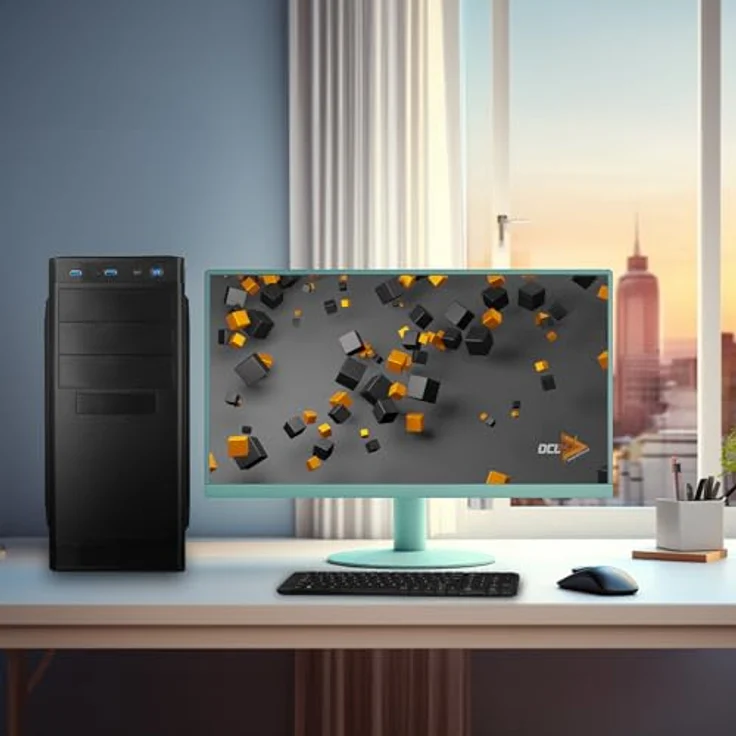 DCL24.DE AMD Multimedia PC Ryzen 9 7900X, 16GB DDR5, 500GB SSD, Radeon Grafik, Windows 11 Pro, Schwarz – Bild 8