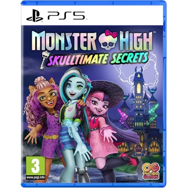 Outright Games Monster High: Skulltimate Secrets - PS5, PS5-Games mit versteckten Räumen und Monster High Charakteren