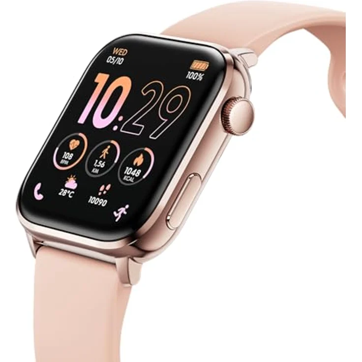 ICE-WATCH Ice Smart 3.0 Rose Gold Nude 1.78 AMOLED GPS Smartwatch für Damen mit Silikonarmband, wasserdicht, 3-5 Tage Akkulaufzeit – Bild 3