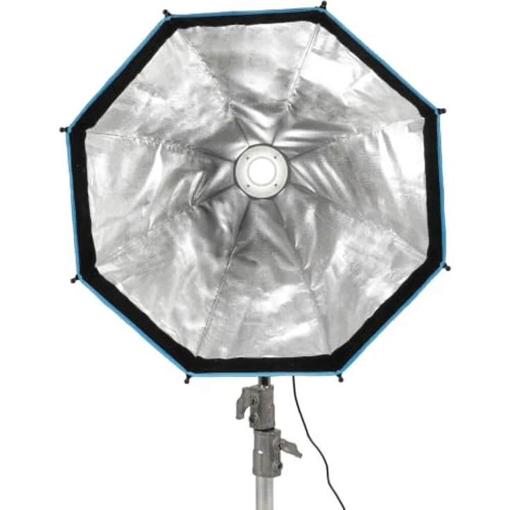 Nanlite SB-FMM-O-60 Oktagonal-Softbox 60 cm, FMM-Bajonettanschluss, inklusive Standard- und Lite-Diffusor, Stoffwabe und Schutztasche – Bild 6