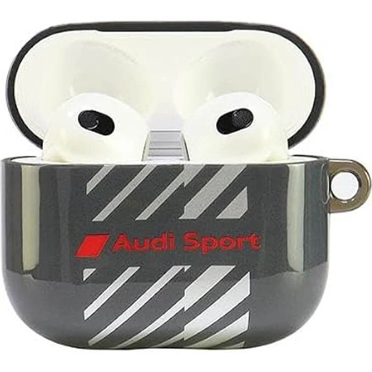 Audi IML Sport Fall für AirPods 3, Kopfhöreretui aus TPU/PC-Material, schwarz – Bild 2