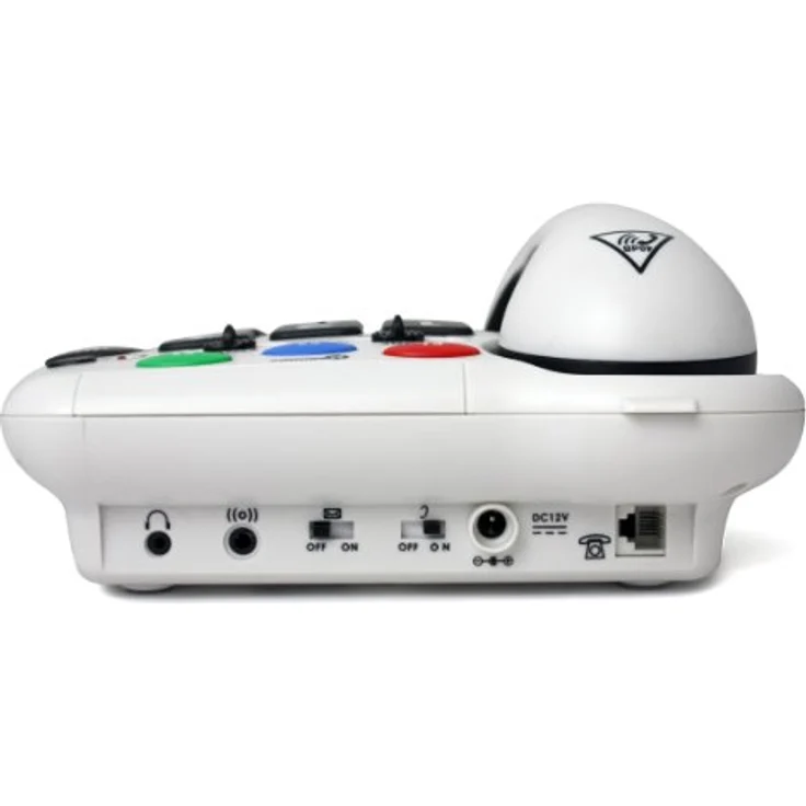 Geemarc Amplipower 50 Schwerhörigentelefon extra laut 60 dB Weiß Deutsche Version – Bild 3