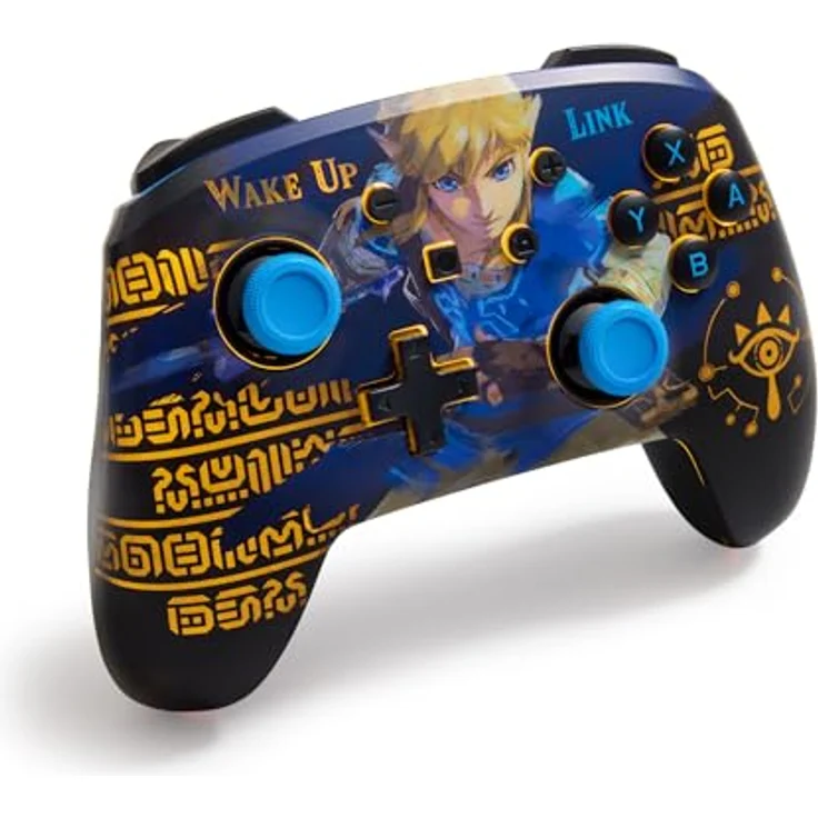 PowerA Verbesserter Kabelloser Controller für Nintendo Switch - Wake Up Link, Nintendo Switch Lite, Bluetooth-Controller, Aufladbar, Offiziell Lizenziert – Bild 3
