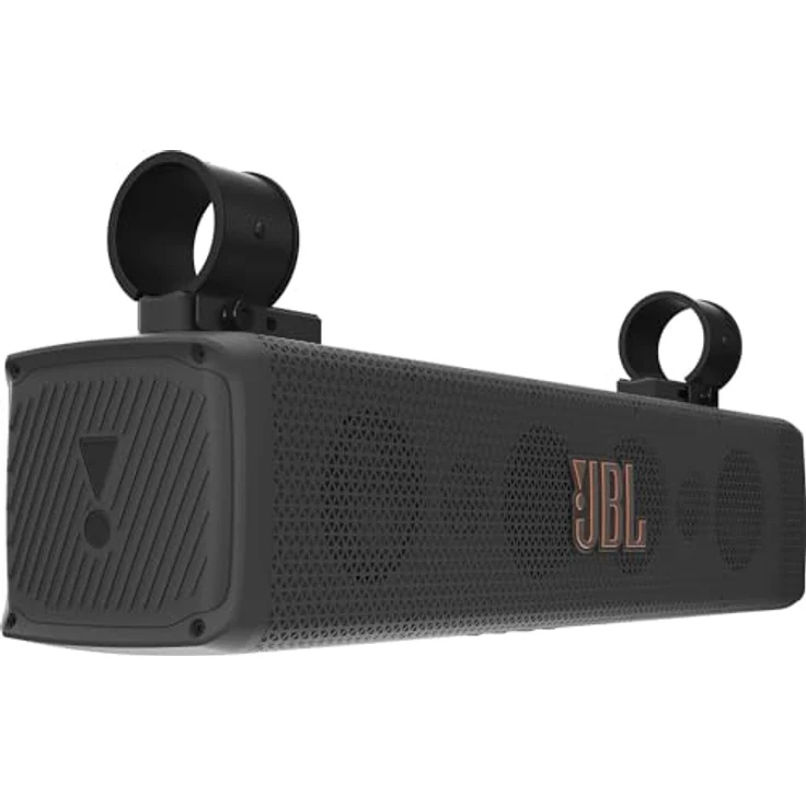 JBL RallyBar S 21" Universal Outdoor Bluetooth Soundbar für Fahrzeuge & Boote in Schwarz mit 8 Lautsprecher Wasserdicht, 150 Watt rms Verstärker, Pro Sound und Innovative Halterung – Bild 1