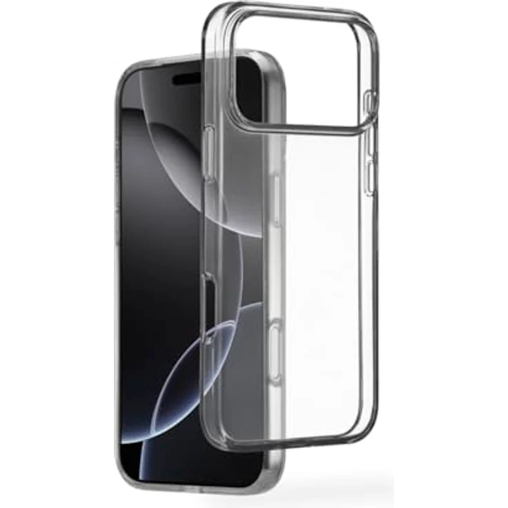 Hama Hülle „Always Clear“ für iPhone 17 Pro Max, kratzfest, transparent, extra Schutz für Kamera und Display, Wireless Charging kompatibel, ultra slim – Bild 1