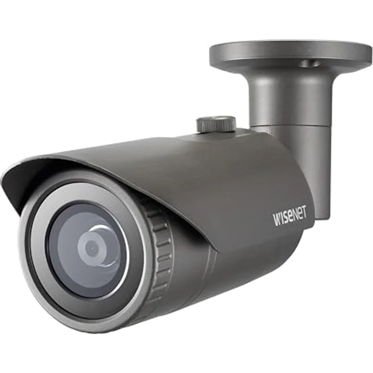 Hanwha Techwin Hanwha QNO-7022R IP-Sicherheitskamera für den Outdoor-Bereich in Grau mit 4 MP Auflösung und fester Brennweite – Bild 2