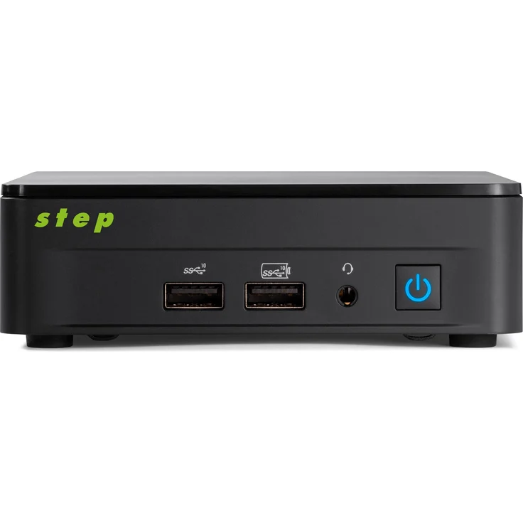 Step Micro PC DS5125, Intel Core i5-1240P, 8GB RAM, 512GB NVMe SSD, Windows 11 Pro, Schwarz