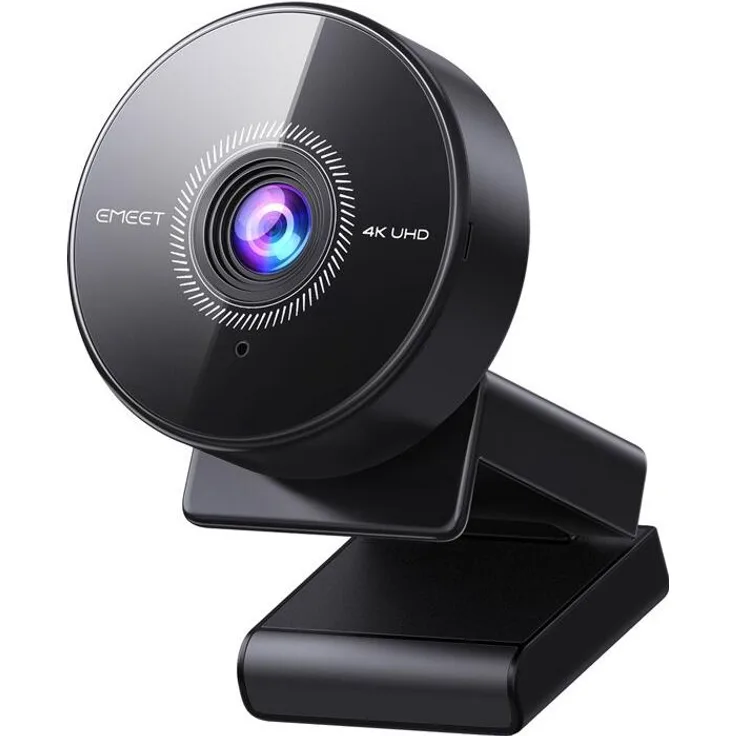 eMeet SmartCam C950 4K Webcam, USB Kamera in Schwarz mit hoher Bildqualität