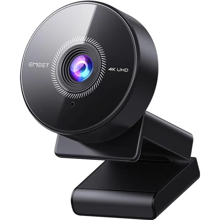eMeet SmartCam C950 4K Webcam, USB Kamera in Schwarz mit hoher Bildqualität