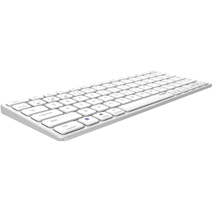 Rapoo E9600M Weiß Kabellose Multimodus Tastatur (Deutsch QWERTZ) – Bild 2