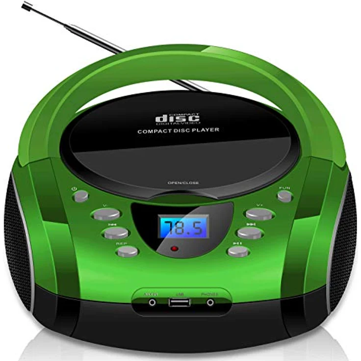 Cyberlux CL-700 CD-Player Grün – Bild 2