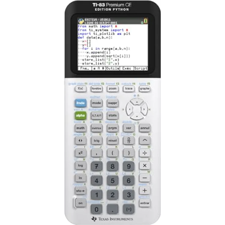 TI, Taschenrechner, TI-83 Premium CE Python (Akku) – Bild 1