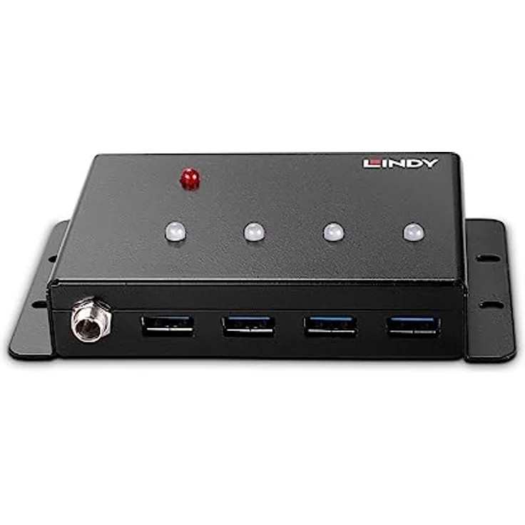 Lindy 4 Port USB 3.0 Metall-Hub – Bild 3