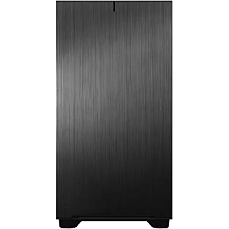 Fractal Design Define 7 Black TG Dark Modulares Silent E-ATX Mid Tower PC-Gehäuse aus Aluminium-Stahl mit seitlichem Fenster aus dunkel getöntem Tempered Glass, schwarz – Bild 2