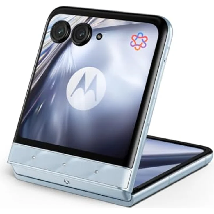 Motorola Razr 60, 5G Smartphone mit 50 MP Dual Kamera, 256 GB, 17,5 cm (6.9 Zoll), Android, Dual Sim, WiFi 6E, Ice Melt, inkl. Moto Buds Loop (Versandkostenfrei) – Bild 4