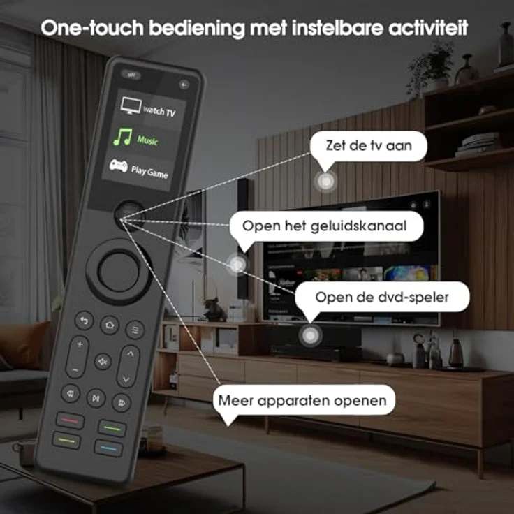 SofaBaton X1S Universal Fernbedienung mit Hub - Bluetooth, IR & 2.4GHz - Anpassbare Aktivitäten für Alexa – Bild 2