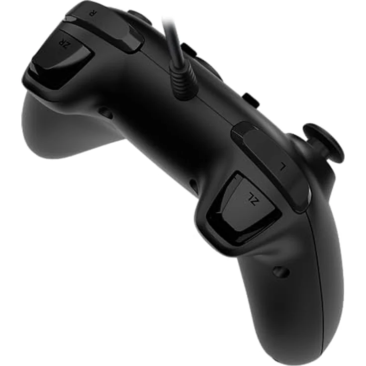HORI Nintendo Switch HORIPAD Turbo (Black) Wired Controller Pad - Officially Licensed by Nintendo - Nintendo Switch & Nintendo Switch - OLED Model – Bild 4