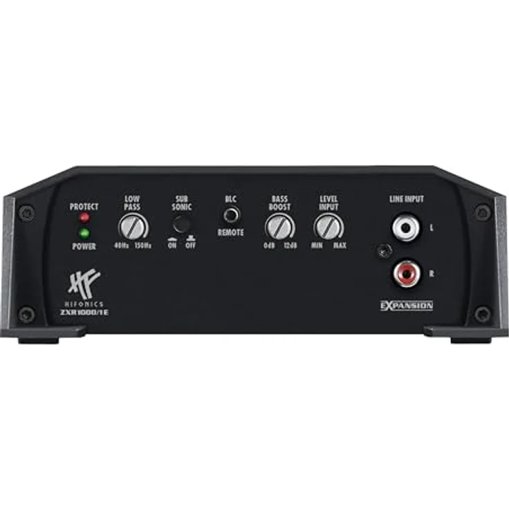 Hifonics ZXR1000/1E Verstärker, 1000 W Leistung, schwarz – Bild 4