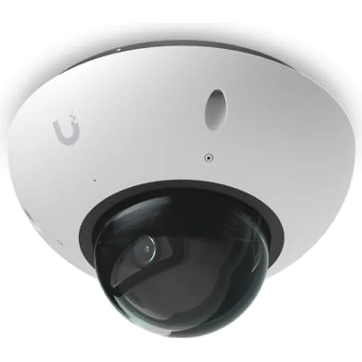 Ubiquiti UniFi G6 Dome 4K PoE Kamera, 8MP Sensor, KI-gestützte Erkennung, Nacht-Sicht bis 30m, wetterfest, weiß (UVC-G6-Dome-W)