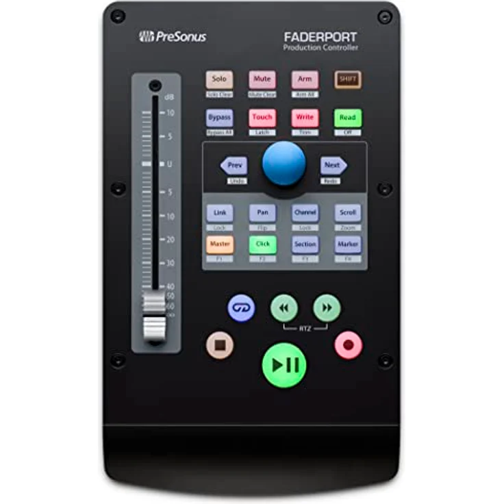 PreSonus FaderPort DAW Mix Production Controller, mit Softwarepaket inklusive Studio Magic Plug-in Suite, Studio One Artist DAW, Ableton Live Lite und mehr für Aufnahme, Streaming und Podcasting – Bild 1
