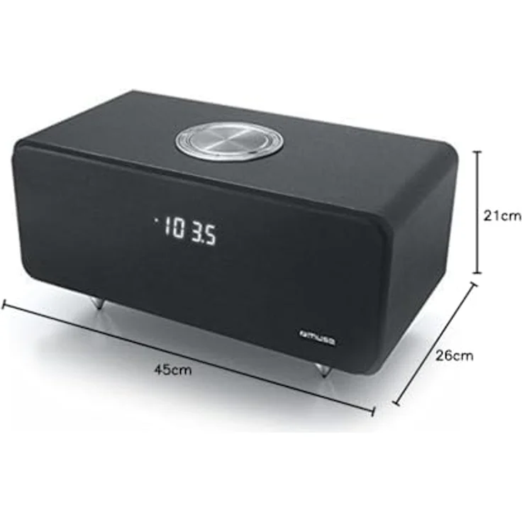 Muse M-620SH (Netzbetrieb), Bluetooth Lautsprecher, Schwarz – Bild 9
