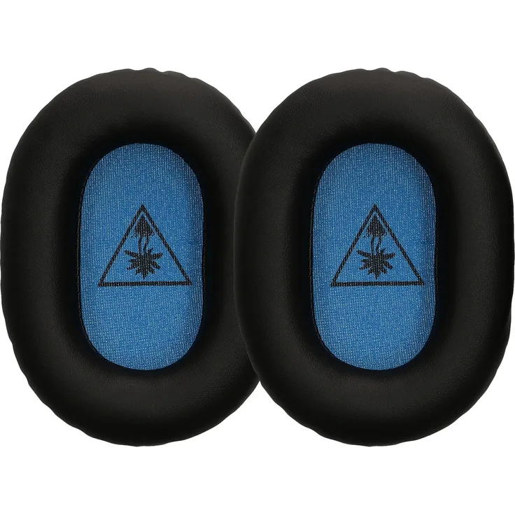 kwmobile 2x Ohr Polster für Turtle Beach Beach Recon 70 Kopfhörer - Kunstleder Polster für Over Ear Headphones
