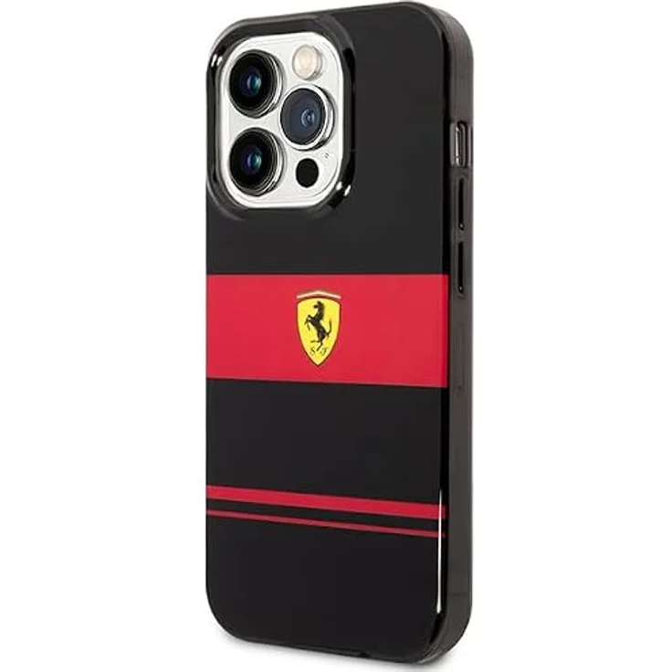 Ferrari FEHMP14XUCOK Hülle für iPhone 14 Pro Max 6.7", Hartschalenkoffer aus TPU/PC, Schwarz – Bild 2