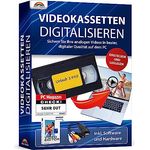 Videokassetten Digitalisieren 2023 - analog Audio und Video Konverter - VHS Kassetten mit Video Bearbeitung - von jeder analogen Quelle - VHS, VCR, DVD Video Rekorder für Windows 11 / 10 / 8 / 7 - Preisvergleich
