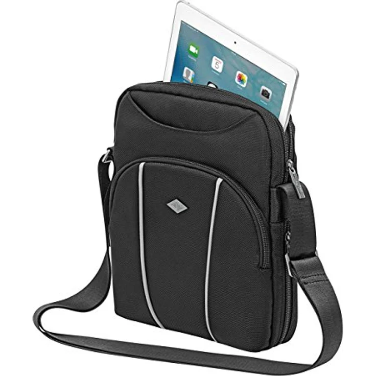 Wedo Business Messenger, Tablet Hülle für Geräte bis 10,5 Zoll, mit erweiterbarem Volumen, schwarz – Bild 2