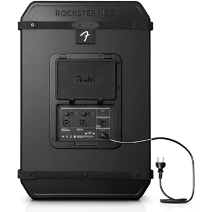 Teufel Fender x ROCKSTER NEO, Tragbarer Bluetooth Lautsprecher mit 130 dB SPL, IP44 spritzwassergeschützt, 36 Stunden Akkulaufzeit, Powerbank-Funktion – Bild 5
