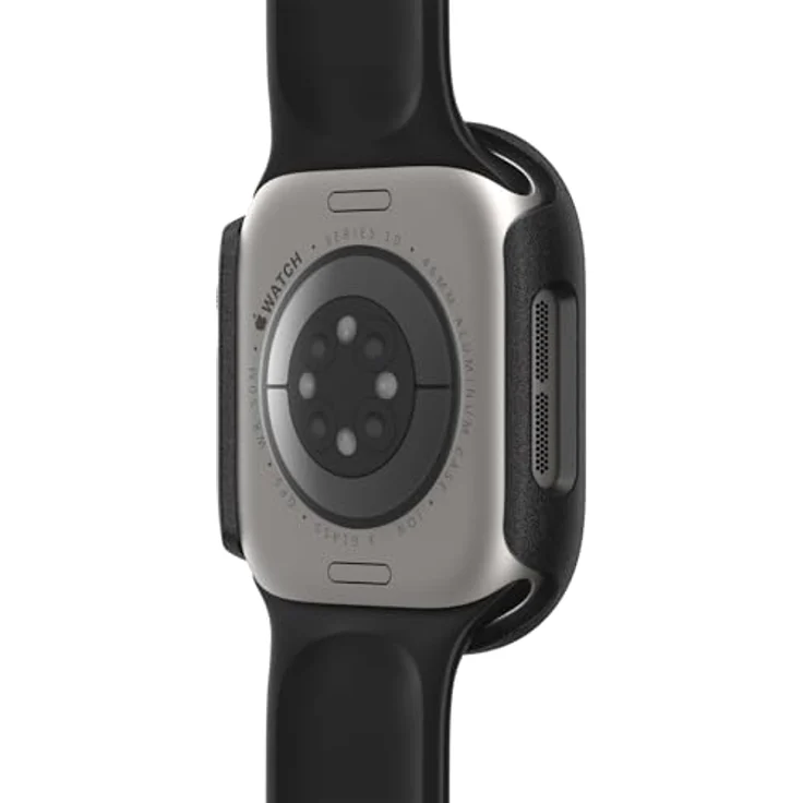Otterbox Bumper Schutzhülle für Apple Watch Series 10, 46mm, Schwarz/Grau, optimaler Schutz vor Stößen und Kratzern – Bild 3