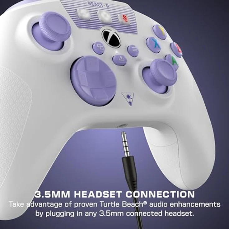 Roccat Turtle Beach REACT-R White XB, Gaming Controller mit präziser Steuerung, Weiss – Bild 4