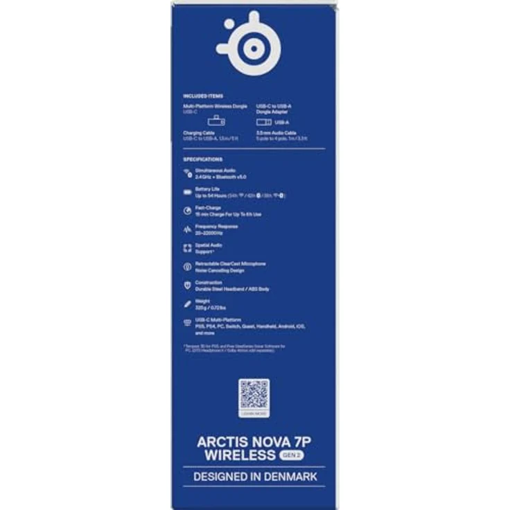 SteelSeries Arctis Nova 7P Gen 2, Kabelloses Gaming-Headset mit Rauschunterdrückung und Over-Ear-Design, Violett – Bild 19