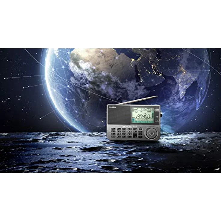 Sangean ATS-909X2 Profi Weltempfänger mit UKW Stereo, schwarz Schwarz – Bild 5